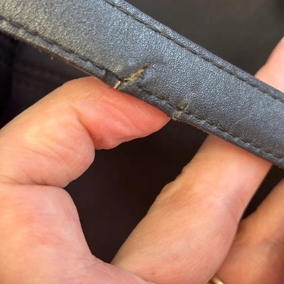 Authentic Coach Black Neoprene Tote Leather Trim Work Laptop Bag Y2K RARE - Picture 8 of 15